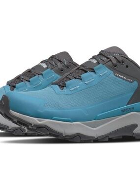 NORTH FACE VECTIV EXPLORIS FUTURELIGHT HIKING SHOES BLUE GREY WOMENS 8  39 NEW